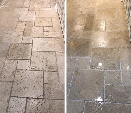 Residential Tile and Grout Cleaning and Sealing